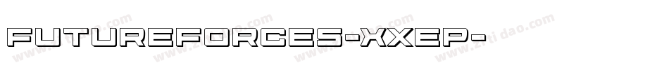 FutureForces-XxeP字体转换