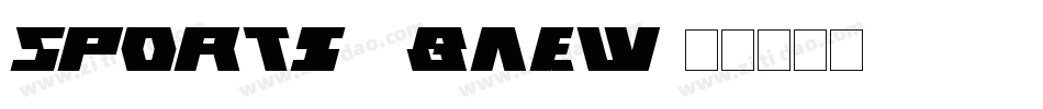 Sports1-Baew字体转换
