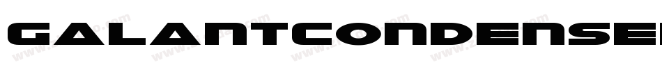 GalantCondensed-9O5B字体转换