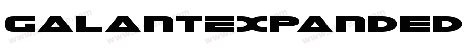 GalantExpandedItalic-1g5Z字体转换