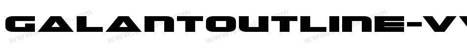 GalantOutline-vw7O字体转换