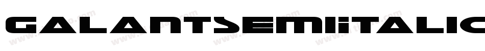 GalantSemiItalic-nB9J字体转换