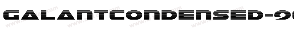 GalantCondensed-9O5B字体转换