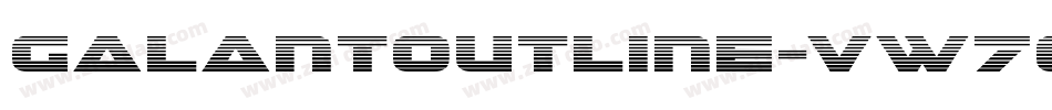 GalantOutline-vw7O字体转换