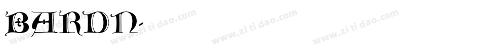 BARDN字体转换