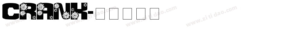Crank字体转换