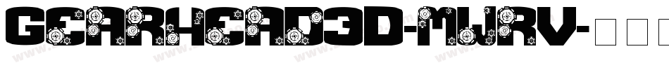 Gearhead3D-mwrV字体转换