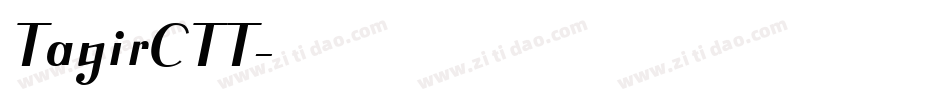 TagirCTT字体转换