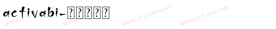activabi字体转换