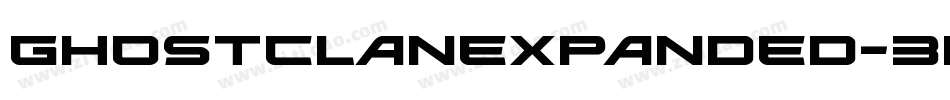 GhostClanExpanded-3pPZ字体转换