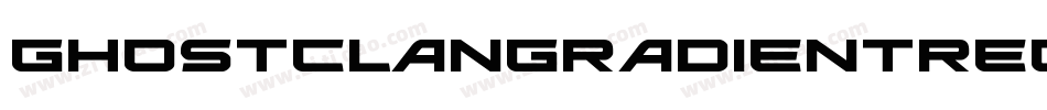 GhostClanGradientRegular-pXKR字体转换