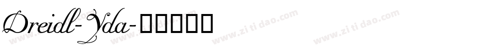 Dreidl-Yda字体转换