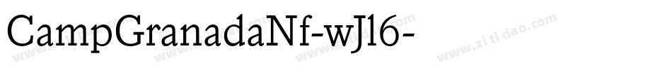 CampGranadaNf-wJl6字体转换