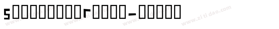 SarcasticRobot字体转换