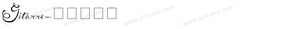 Gitarre字体转换
