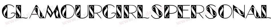 GlamourGirlsPersonalUse-DOLX3字体转换