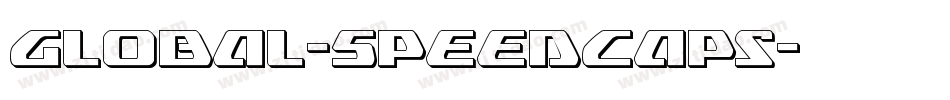 Global-SpeedCaps字体转换