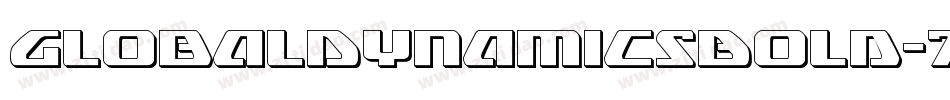GlobalDynamicsBold-7JwV字体转换