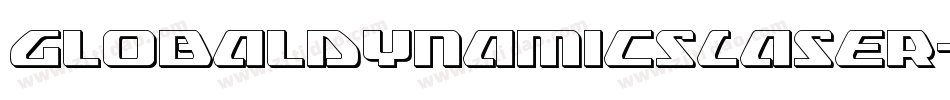 GlobalDynamicsLaser-W3KV字体转换 GlobalDynamicsLaser-W3KV字体转换