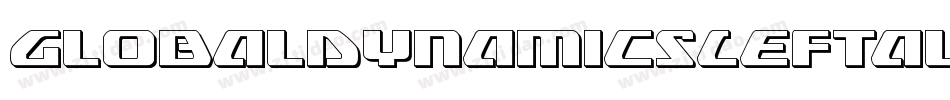 GlobalDynamicsLeftalic-Ev8r字体转换