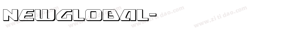 NewGlobal字体转换