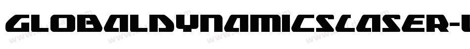 GlobalDynamicsLaser-W3KV字体转换 GlobalDynamicsLaser-W3KV字体转换