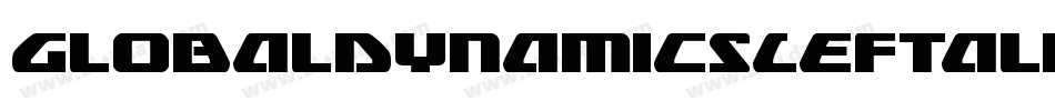GlobalDynamicsLeftalic-Ev8r字体转换