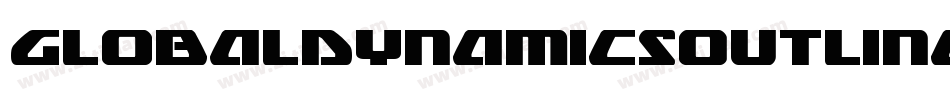 GlobalDynamicsOutlineItalic-ZDwq字体转换
