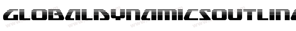 GlobalDynamicsOutlineItalic-ZDwq字体转换