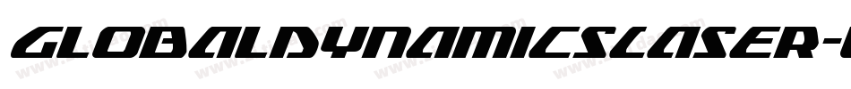 GlobalDynamicsLaser-W3KV字体转换 GlobalDynamicsLaser-W3KV字体转换