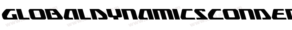 GlobalDynamicsCondensed-dRoR字体转换