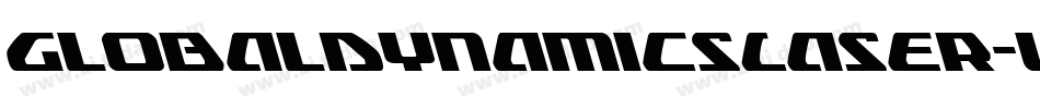GlobalDynamicsLaser-W3KV字体转换 GlobalDynamicsLaser-W3KV字体转换