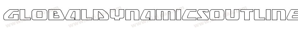 GlobalDynamicsOutlineItalic-ZDwq字体转换
