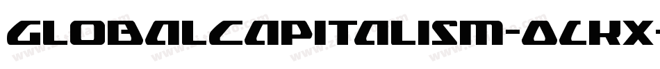 GlobalCapitalism-0LKX字体转换