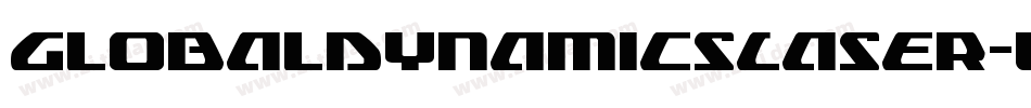 GlobalDynamicsLaser-W3KV字体转换 GlobalDynamicsLaser-W3KV字体转换