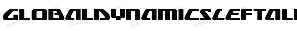GlobalDynamicsLeftalic-Ev8r字体转换