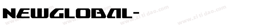 NewGlobal字体转换
