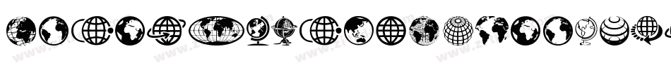 GlobeExCondL-Oblique字体转换