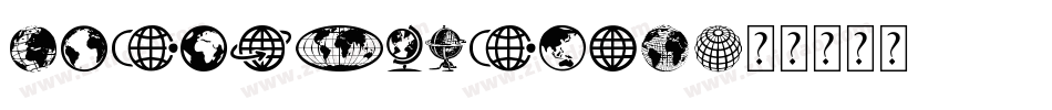 GlobeExCondL字体转换