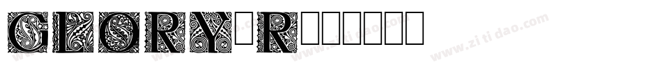 GLORY-R字体转换