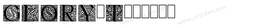 GLORY-T字体转换