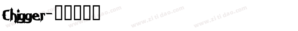 Chigger字体转换