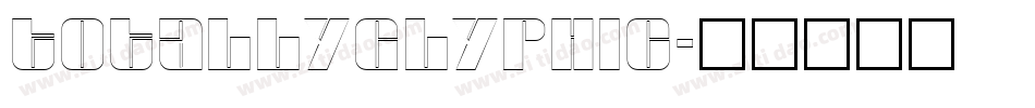 TotallyGlyphic字体转换