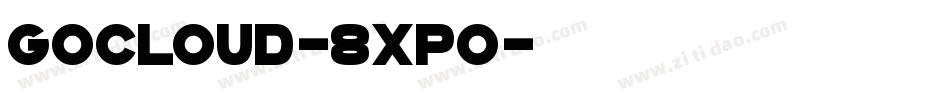 GoCloud-8Xp0字体转换