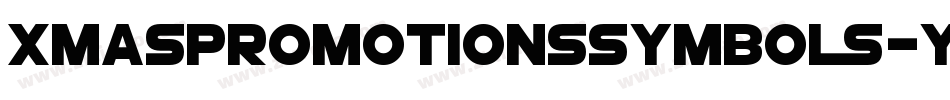 Xmaspromotionssymbols-YOGo字体转换