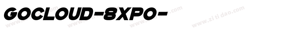 GoCloud-8Xp0字体转换