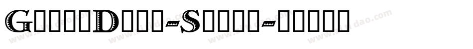 GrecoDeco-Solid字体转换