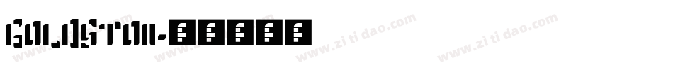 GOLDSTON字体转换