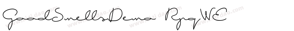 GoodSmellsDemo-RpqWE字体转换