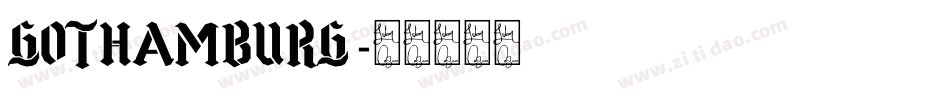 Gothamburg字体转换